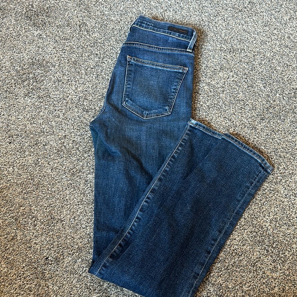 Citizens of Humanity high rise blue skinny jeans